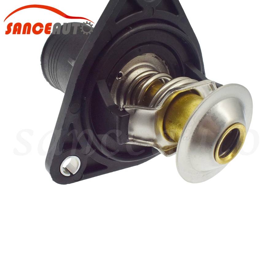 Engine Coolant Thermostat/Water Outlet Assembly For 02-08 Jaguar X-Type 3.0L-V6