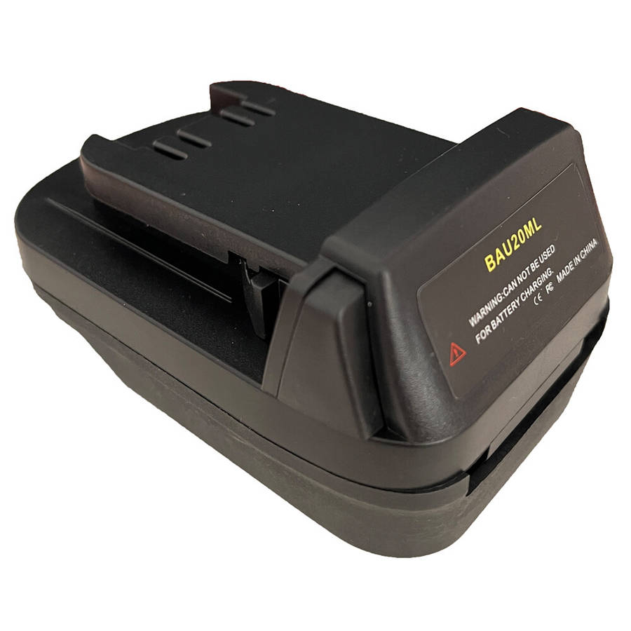 Adapter For Bauer 20v Li-ion Battery Convert to for Milwaukee 18v Cordless Tools
