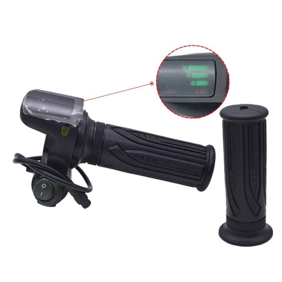 6 Pin Waterproof Throttle Control Grip For Electric Scooters And E Bikes