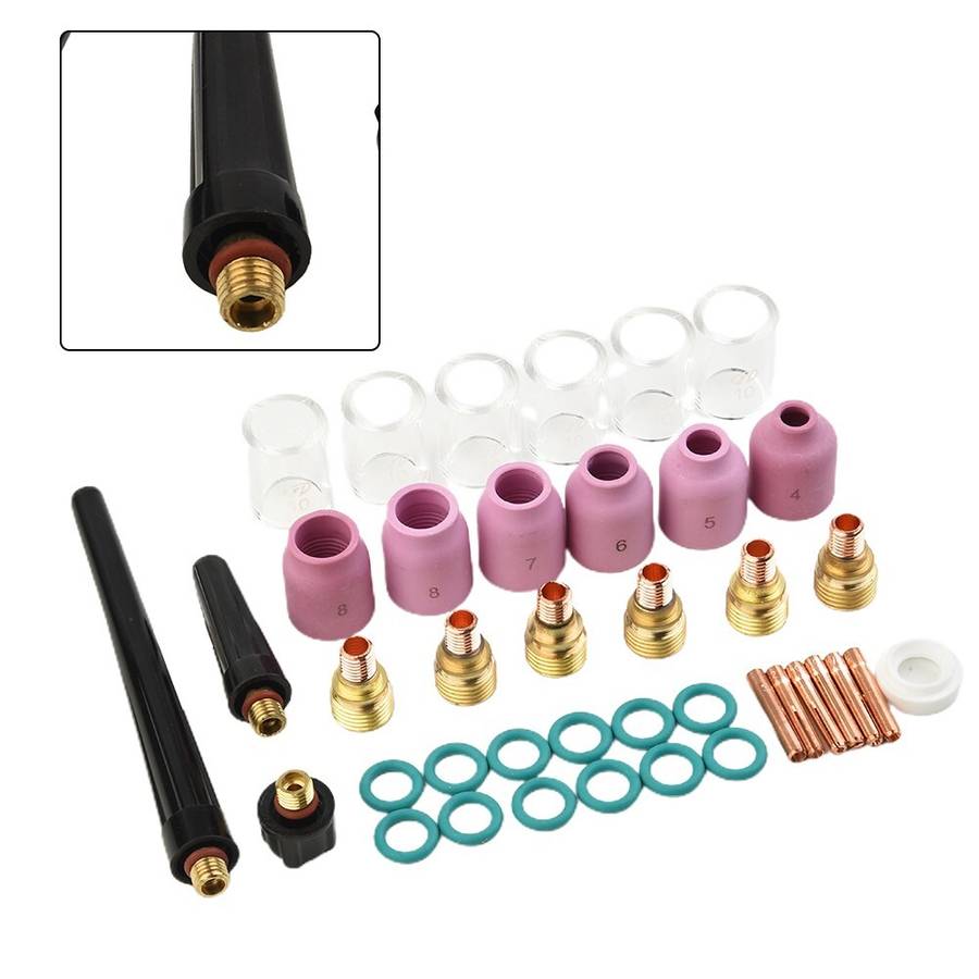 for MILLER Diamondback DB9 DB9V DB 20 Tig Welding Torch Compatible Kit (40pcs)
