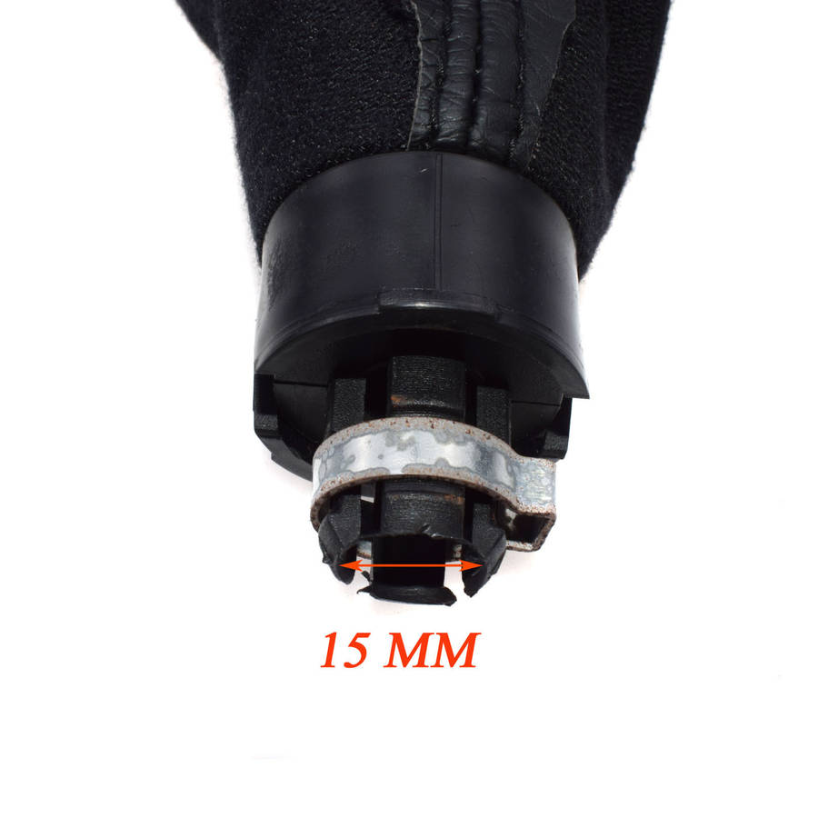 Fit VW Golf Jetta 98-05 Chrome 6 Speed Shifter Gear Shift Knob Gaitor Boot NEW