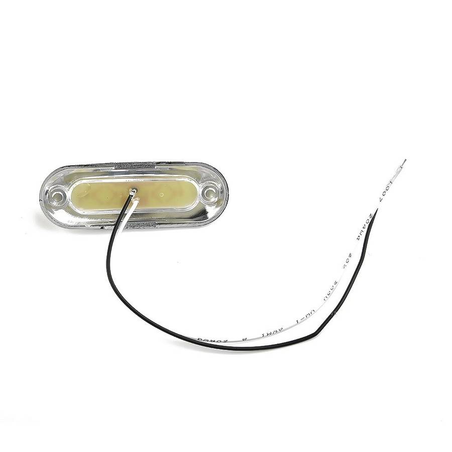 5pcs Marine Boat LED Courtesy Lights Cabin Deck Walkway Stair Light White 12-24V