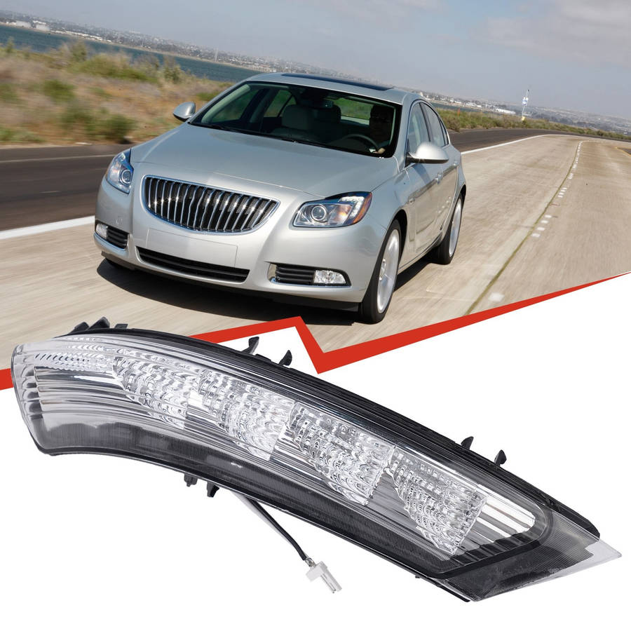 Right Fit For Buick Regal2011-16 Door Wing Mirror Turn Signal Side Maker Light