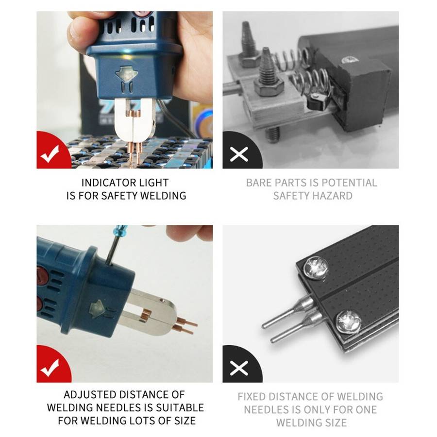 73B Spot Welder Pen Portable Soldering Pens for DIY Electronic Components