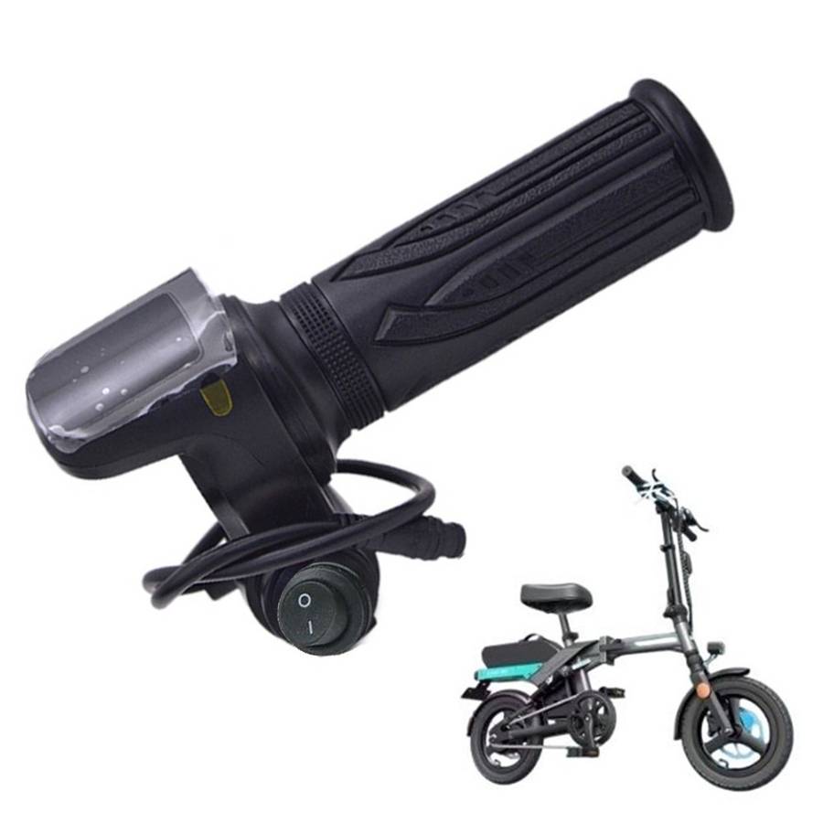 6 Pin Waterproof Throttle Control Grip For Electric Scooters And E Bikes