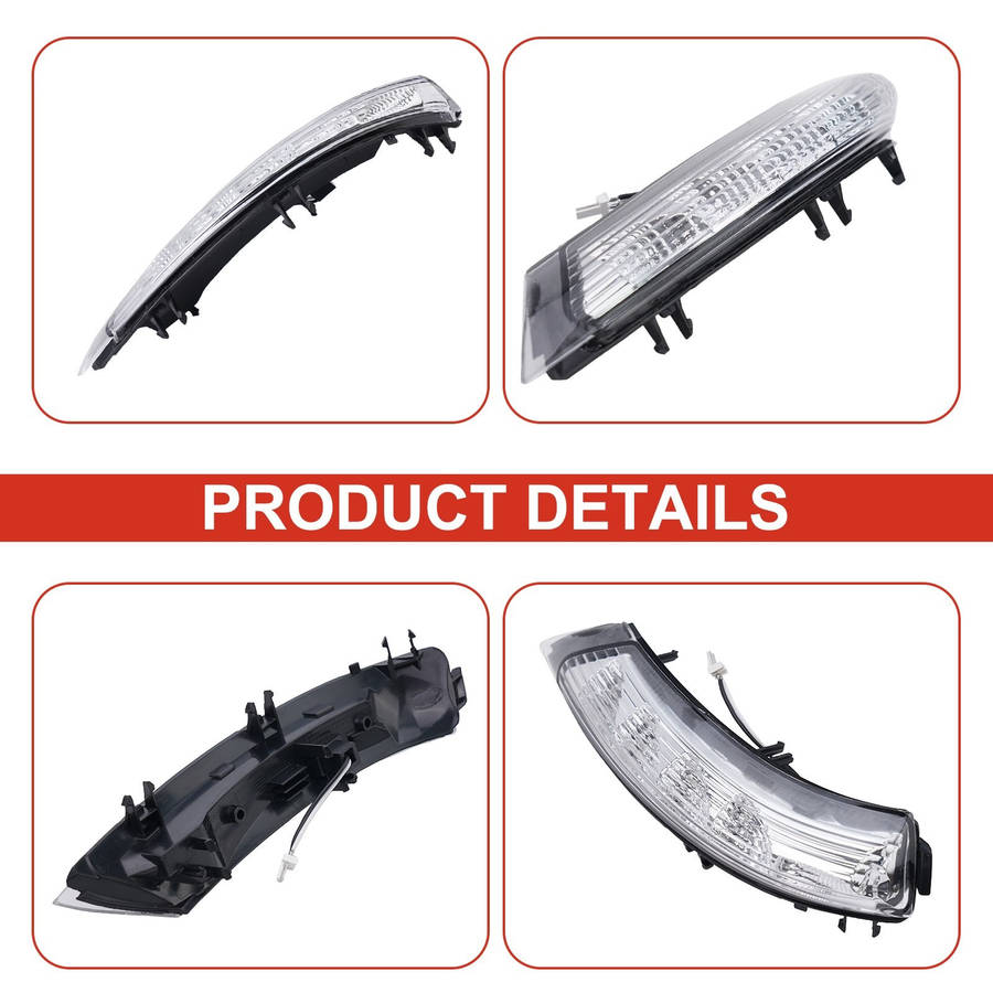 Right Fit For Buick Regal2011-16 Door Wing Mirror Turn Signal Side Maker Light