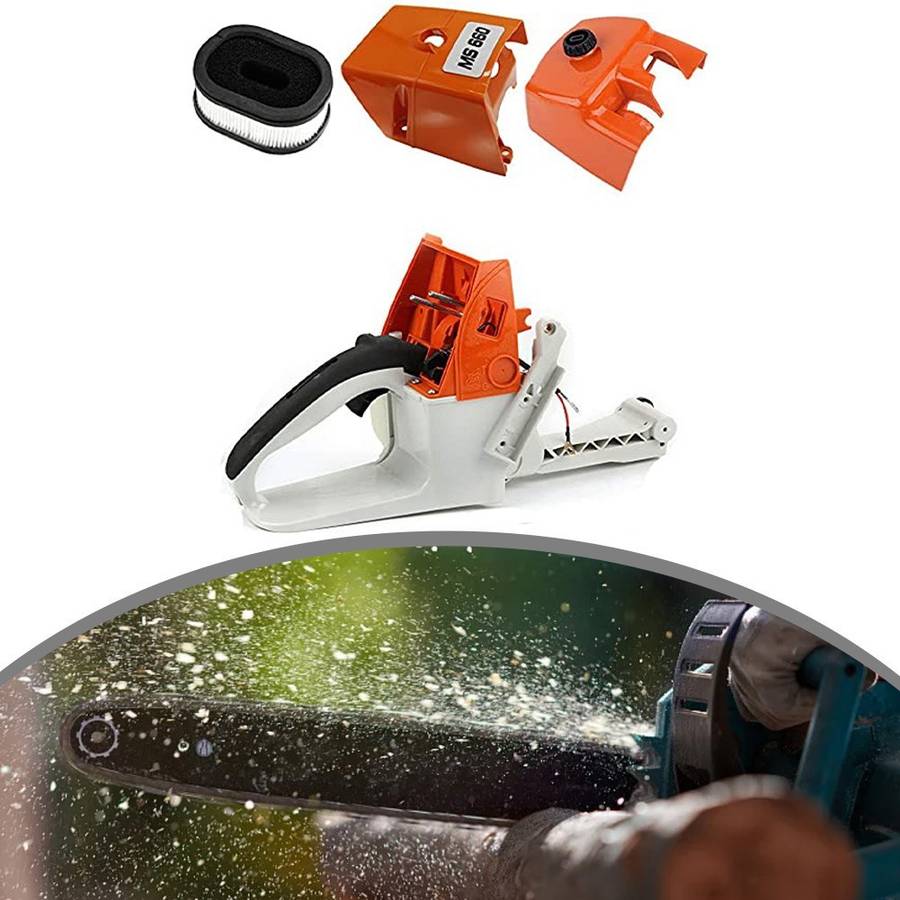 Rear Handle Fuel Tank Housing Air Filter Shroud for MS660 MS650 MS640 066