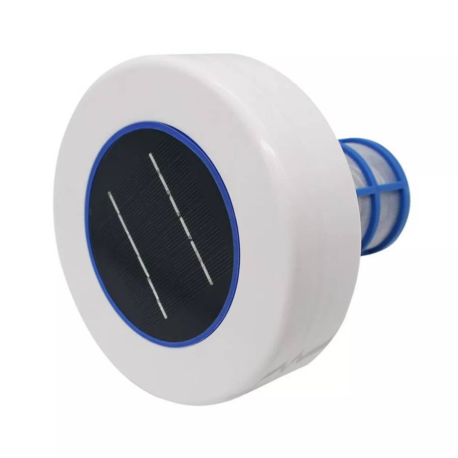 Solar Powered Pool Water Purification Low Maintenance Safe For Swimmers