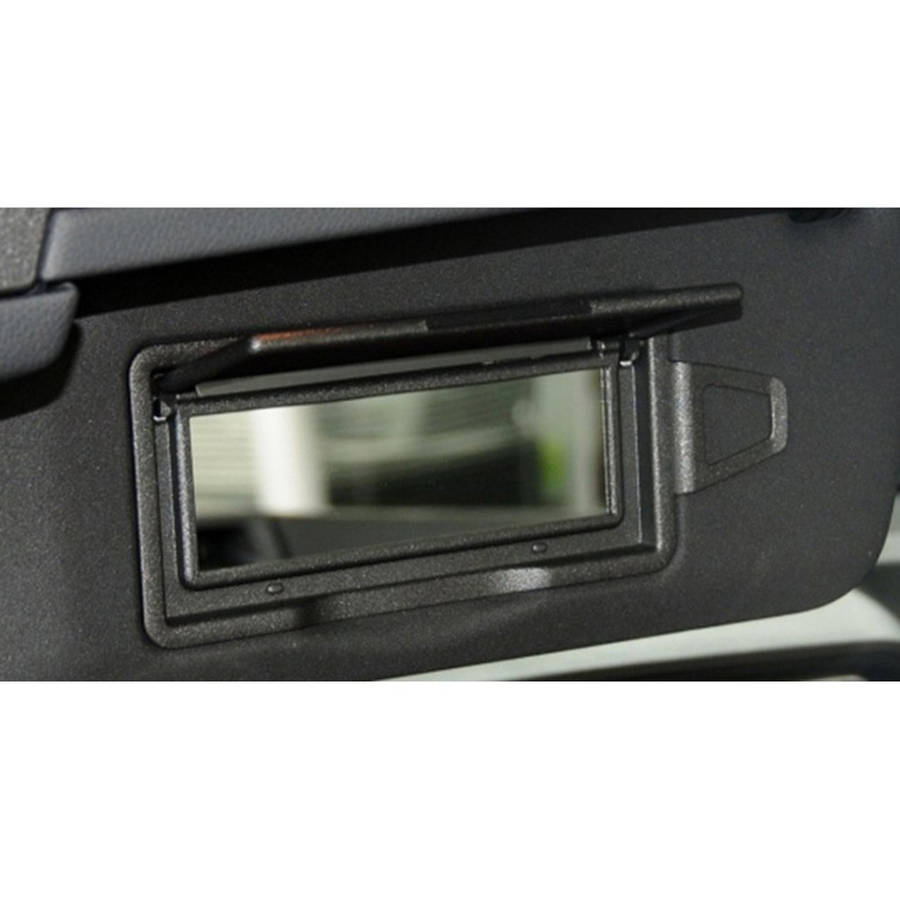 Perfect Fit Black Sun Visor Mirror For Mercedes For Benz W212 E Class 2009 2014
