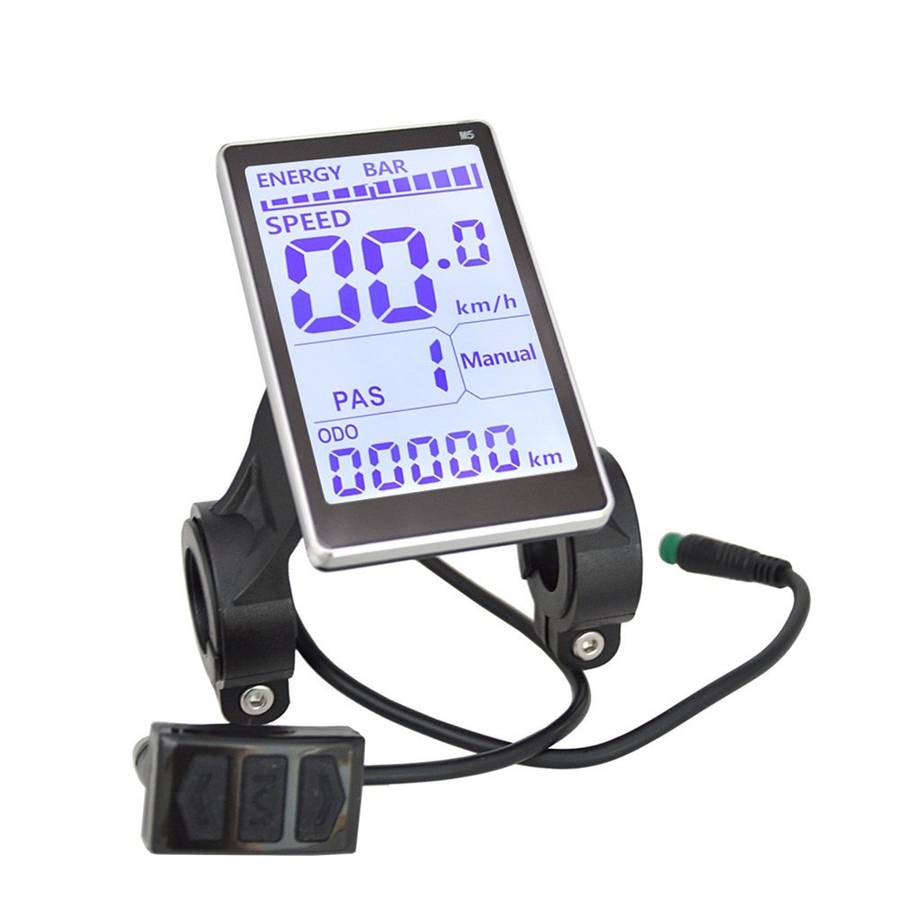 LCD Speedometer For Electric Bike And Scooter 24V 36V 48V Compatibility
