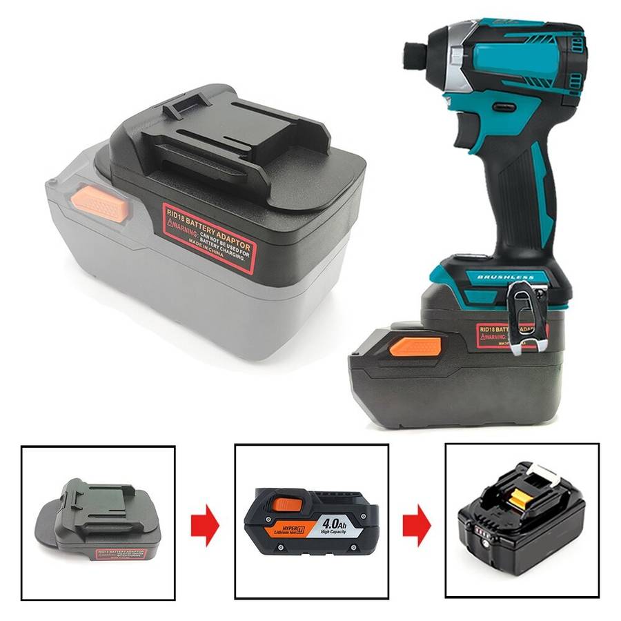 Battery Adapter Converter for Ridgid for AEG 18V Battery Convert for Makita Tool
