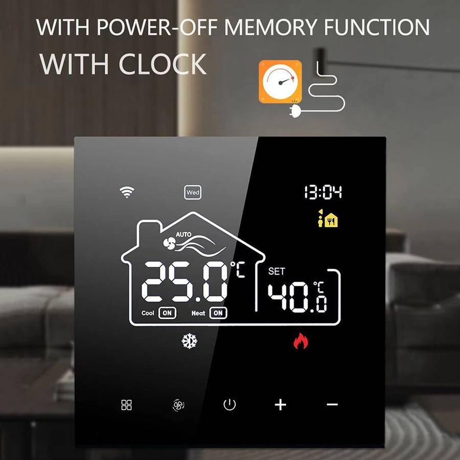 Smart Thermostat Wifi Central Heating Room Termostato Underfloor Heating