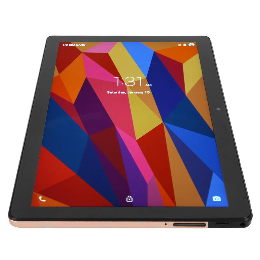 US Plug 10.1in Tablet For Android11 2.4G 5GWiFi 8GB RAM 256GB ROM 1920x1200 New