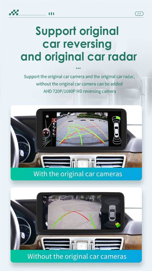 Android Car GPS Radio Stereo DSP Carplay For Benz E Class E200 E300 W212 6G+64GB