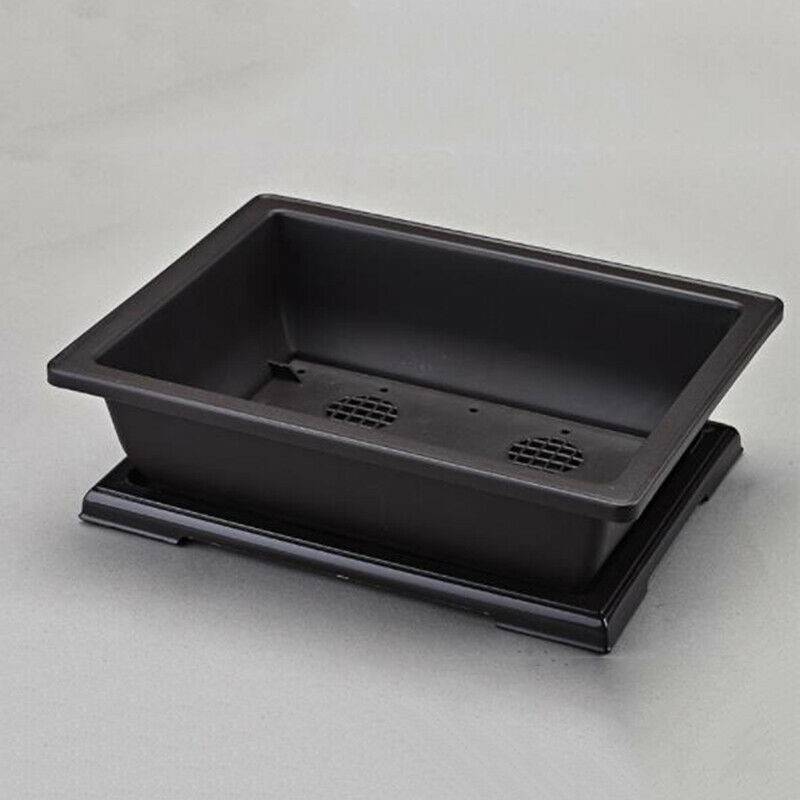 Large Size Flower Pot Rectangle Bonsai Nursery Balcony Garden Container