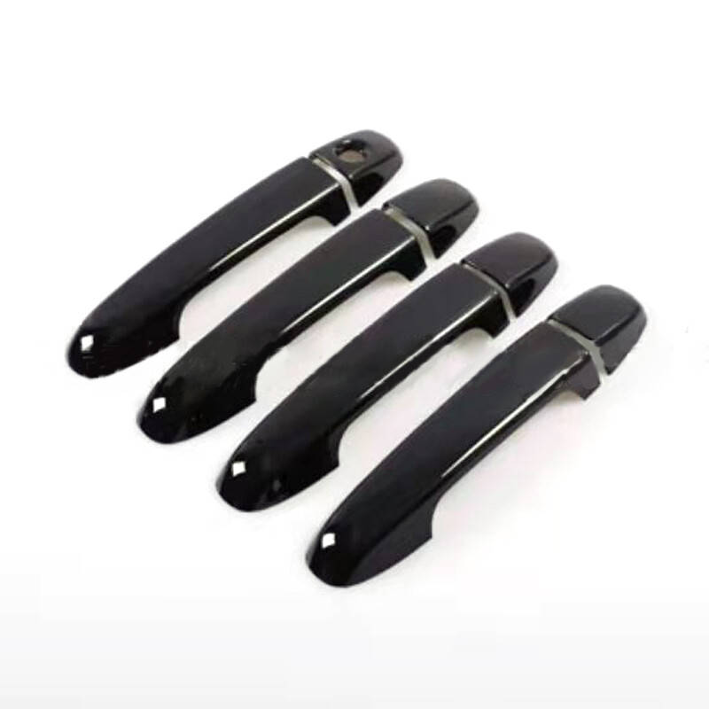 Side Door Handle Cover Trim Decor Fit for Lexus GX470 SUV 2003-2009 Glossy Black