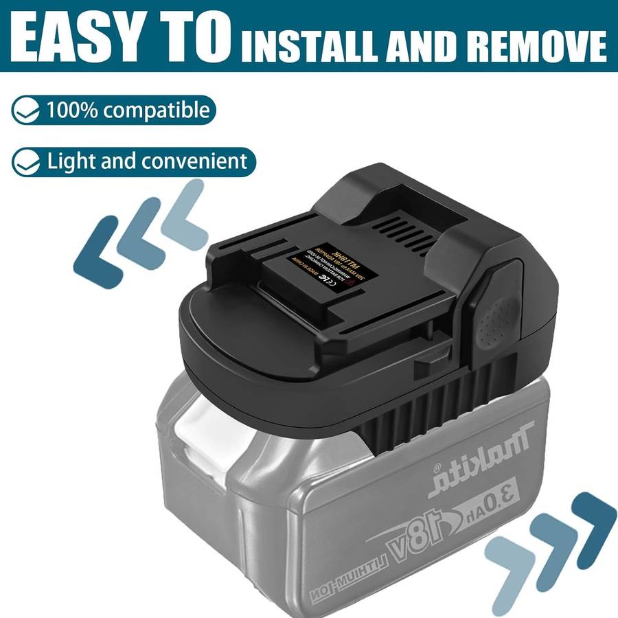 Battery Adapter for Makita 18V Li-ion Converter for Hitachi for Hikoki 18V Tool