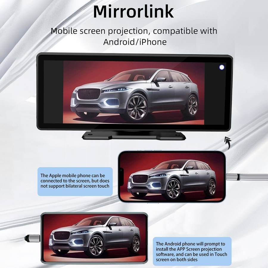 MP5 in car navigation, portable wireless for CARPLAY, 10.26 inch in car for
