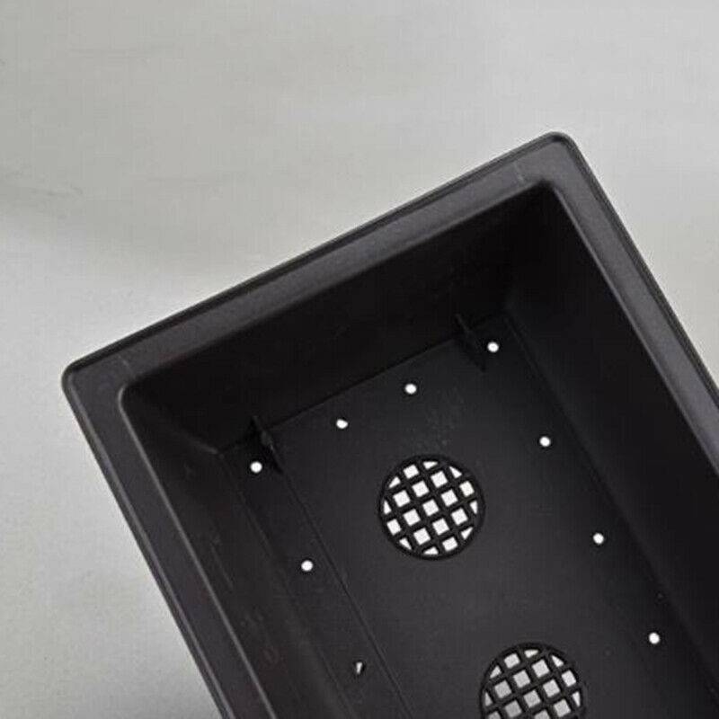 Large Size Flower Pot Rectangle Bonsai Nursery Balcony Garden Container