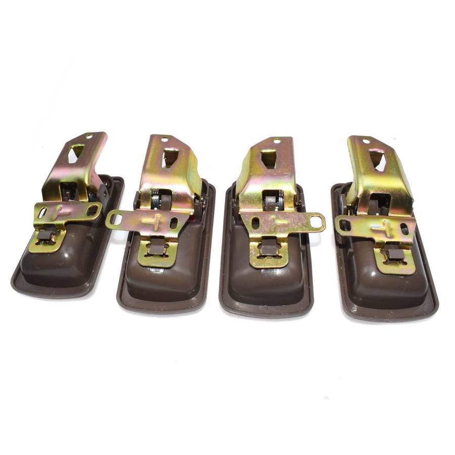 Brown Inside Interior Door Handles Set 4pcs for 1992-96 Toyota Camry 6920532070