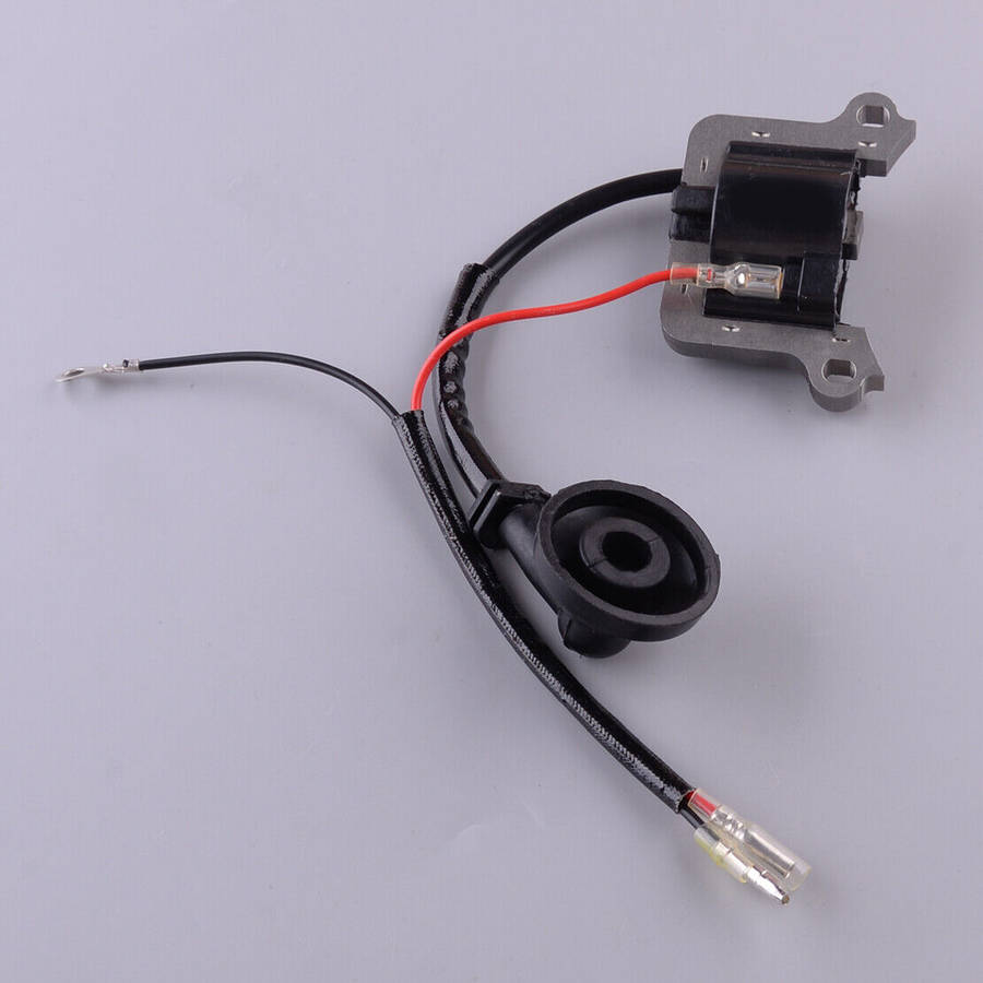 Ignition Coil Fit for Chainsaw Strimmer Brush Mower 2-Stroke 43cc 49cc 52cc
