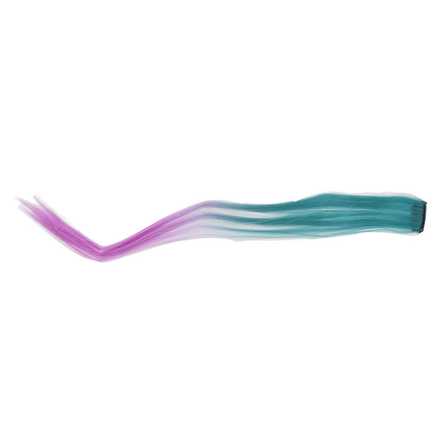 10pcs Highlights Hairpiece Long Straight Gradient Exquisite Stylish Hairpiec CHW