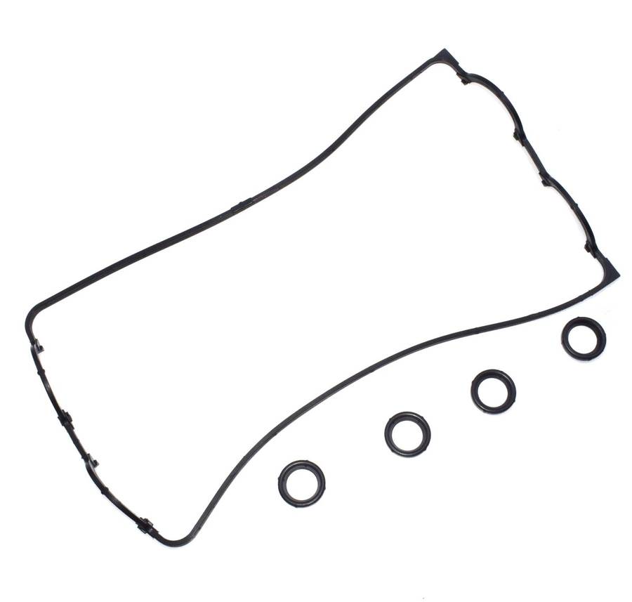New For Honda DOHC VTEC B-Series Valve Cover Gasket W/ 4 Tube Seals B16 B17 B18