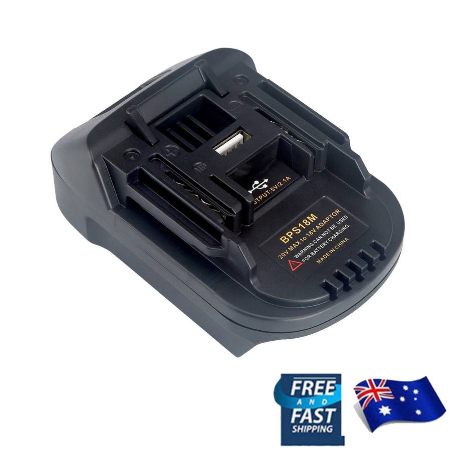 Adapter Converter For Black Decker 20V li-ion battery to For Makita 18V tool