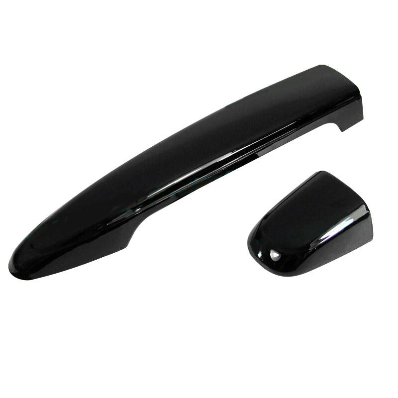 Side Door Handle Cover Trim Decor Fit for Lexus GX470 SUV 2003-2009 Glossy Black