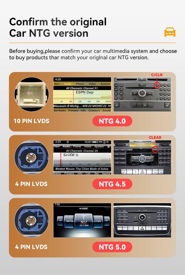 Android 13 CarPlay Radio GPS for Mercedes Benz E-Class W212 S212 E300 E350 4Core