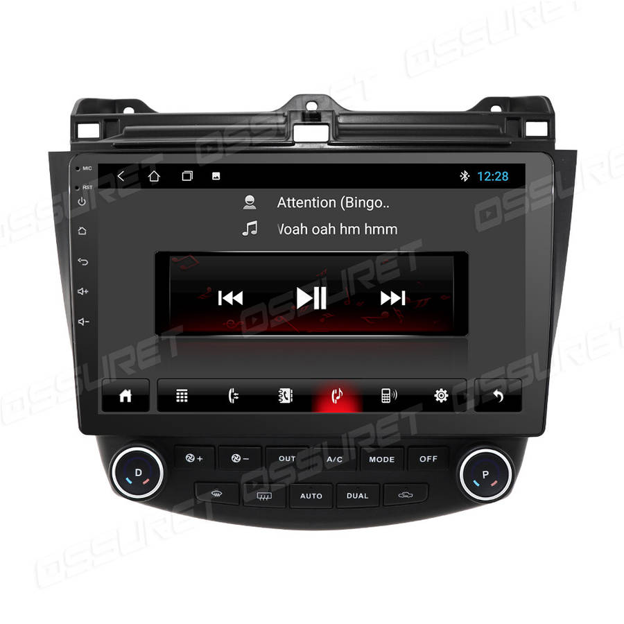 10.1'' Android 10 Quad-Core Car Stereo Radio WiFi GPS for Honda Accord 2003-2007