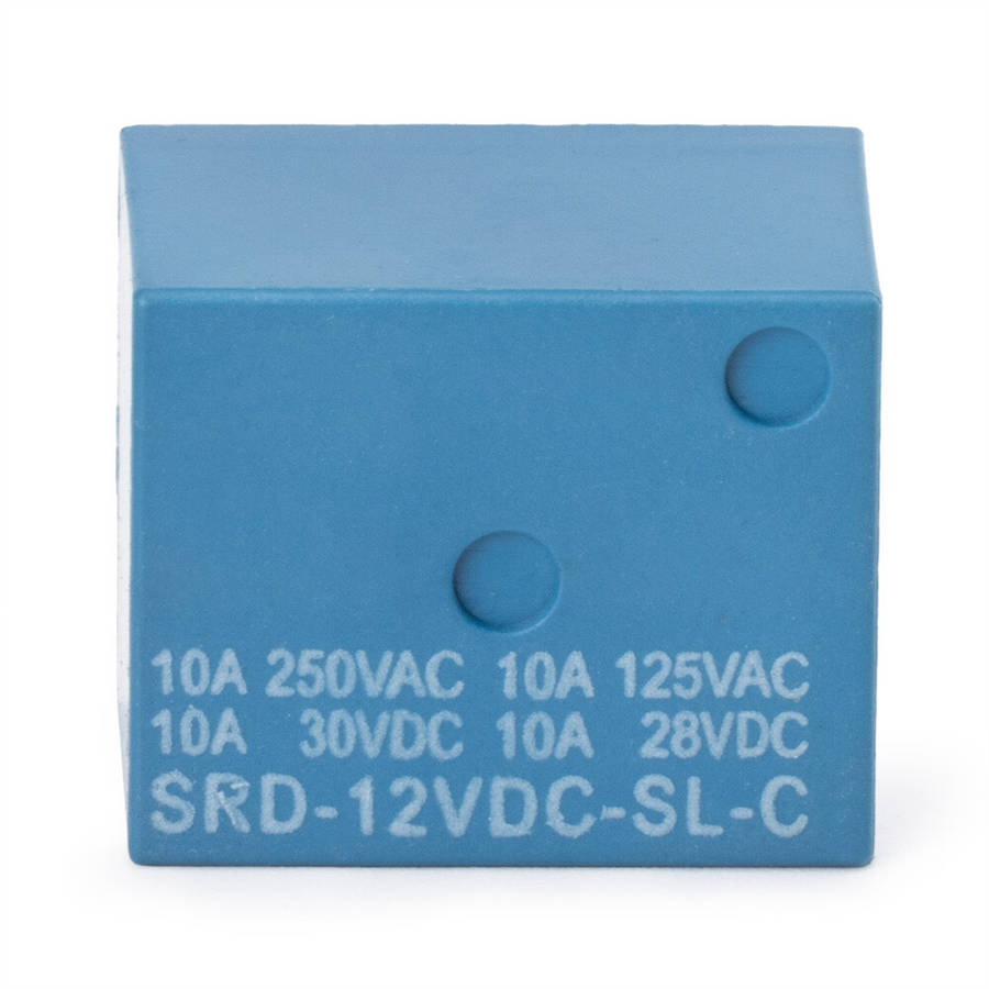 12PCS SRD-12VDC-SL-C Blue Power Relay Switch 10A 12V 5-PIN New