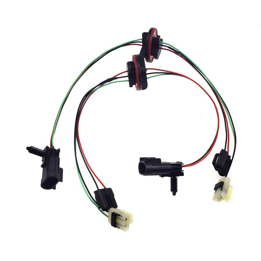 2pcs Headlight Lamp Wiring Harness 09-17 Fit Dodge Ram 1500 2500 Quad Halogen