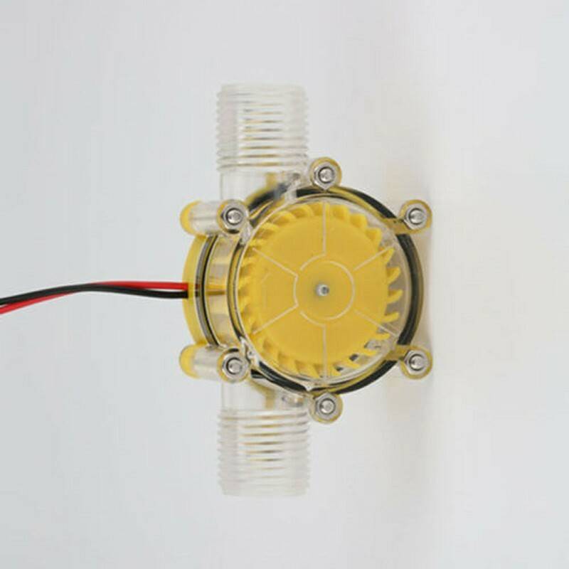 12V Water Turbine Generator Water Micro-Hydro Power Charging Solar Energy Plasti