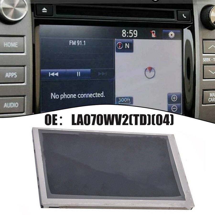 LA070WV2 For Toyota For Tundra 2014-2019 Radio Navigation Display LCD Screen/New