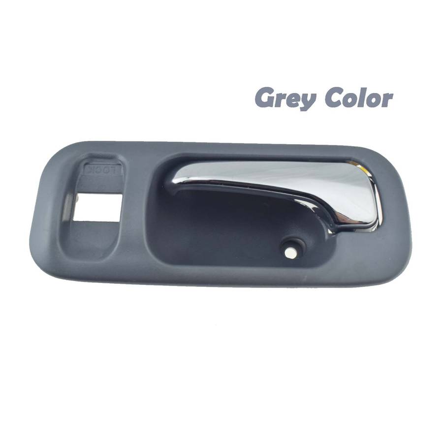 Left LH Inside Interior Door Handle Grey Gray CHROME for 1997-2001 Honda CRV New