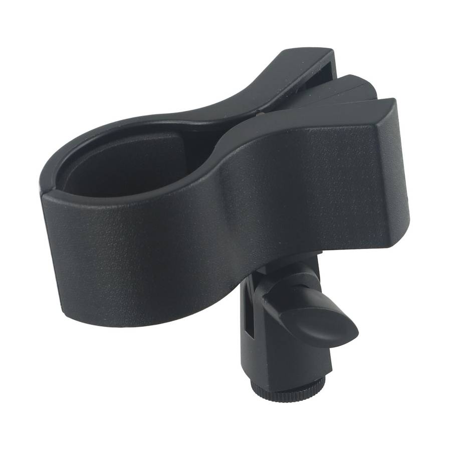 Large Microphone-Clip Clamp Holder With 3/8 Adapter For 3.2-6.8CM Mic