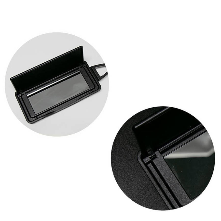 Perfect Fit Black Sun Visor Mirror For Mercedes For Benz W212 E Class 2009 2014