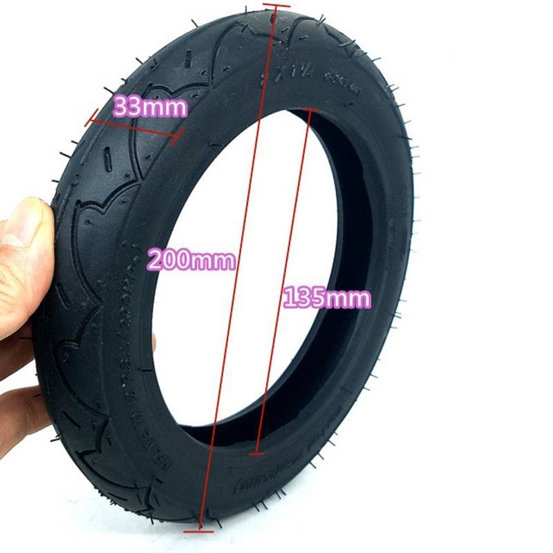 8 (200*45) Pneumatic Tire Inflatable Full Wheel Anti Skid For Electric Scooter