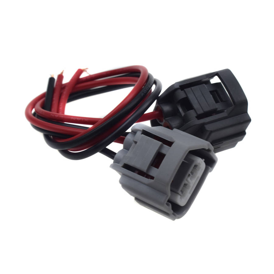 2PCS Ignition Coil Plug Wiring Harness 2 pins 90980-10901 For Hyundai Kia New