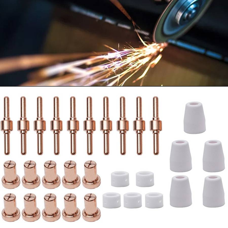 Achieve Consistent Cutting Quality With 30 Piece Plasma Cutter Consumables