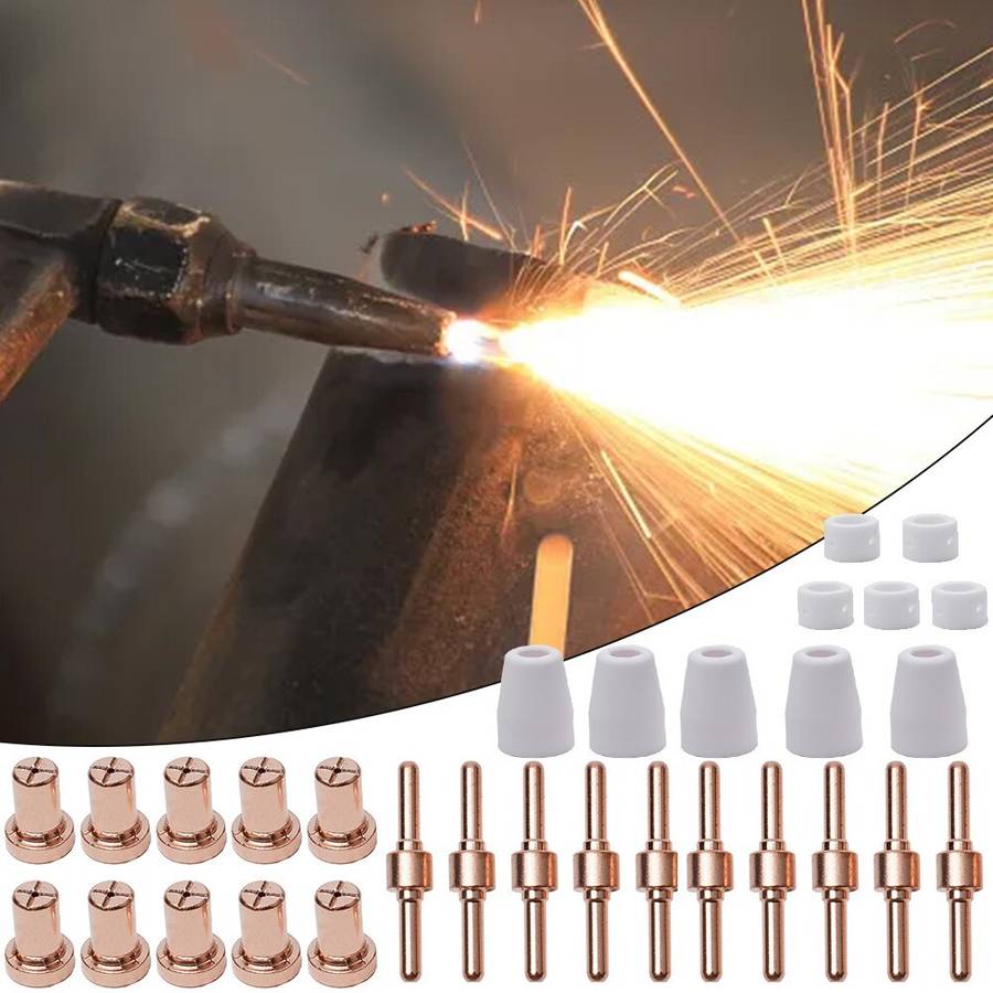 Achieve Consistent Cutting Quality With 30 Piece Plasma Cutter Consumables