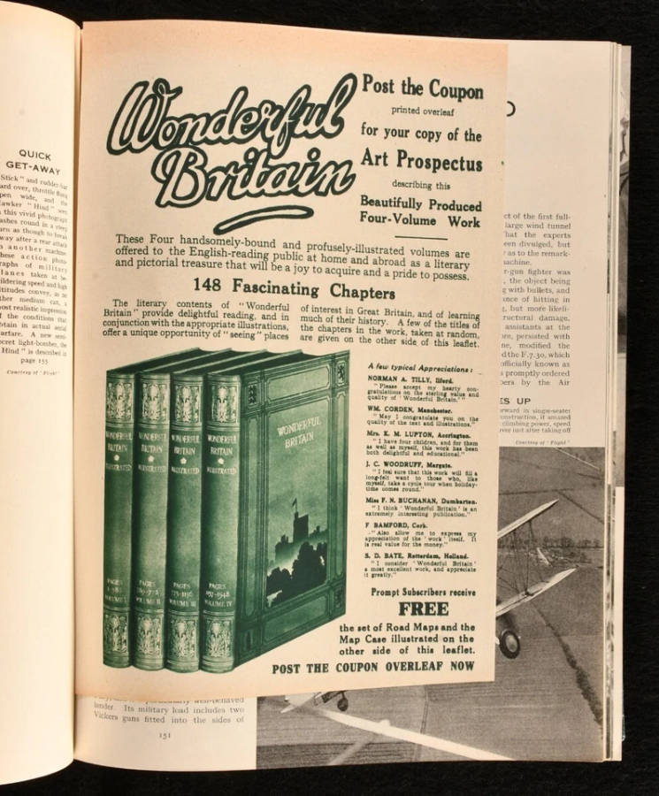 War in the Air: Aerial Wonders of Our Time by Sir John Hammerton (1935)