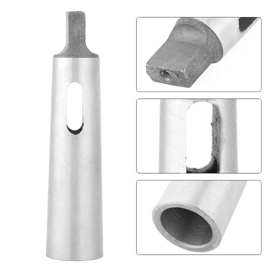 3*Morse-Taper Adapter Taper Sleeve Drill Sleeve Hardness 50 MT1 To MT2 Kit