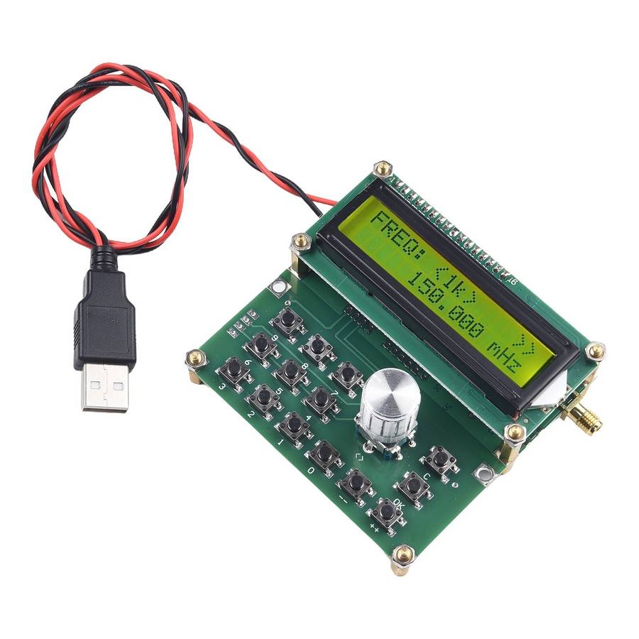 RF Frequency Generator Board LED Display 354000MHZ ADF4351 RF Signal Generator