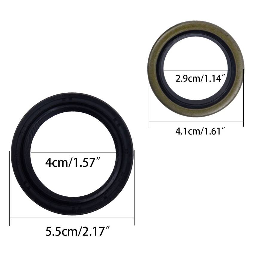 Metal Crankcase Gasket & Oil Seal For Set For 697110 & 795387 Lawn Mower