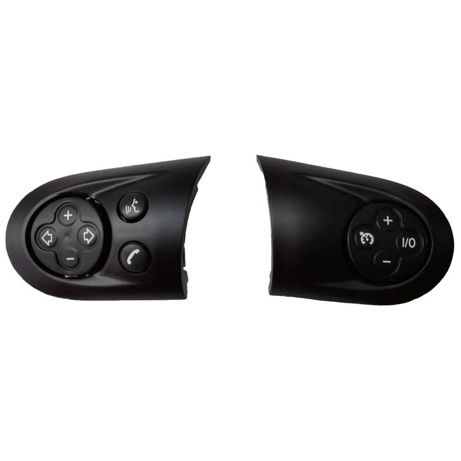 1 Pair Steering Wheel Control Switch Cover For MINI For Cooper R55 R56 R60 07-14