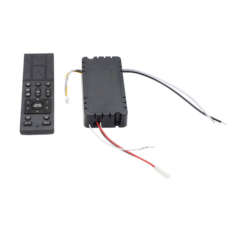 Ceiling Fan Light Remote Control With Flexible Speed Options And Battery Alerts