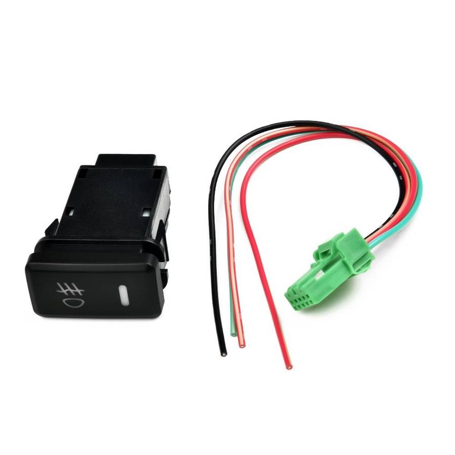 39mm OEM Dual Push On Off Switch Button LED Lightbar Fog Light For Toyota