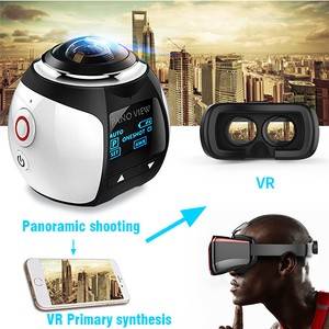 4K 360 Mini Wifi Panoramic Camera Ultra HD 2448*2448 Sport Action Camera